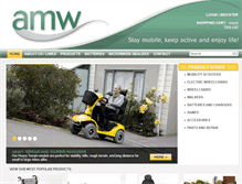 Tablet Screenshot of mobilitywarehouse.co.nz